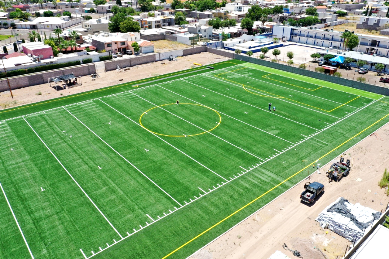 CGT project in Mexico Multi-functional sports field