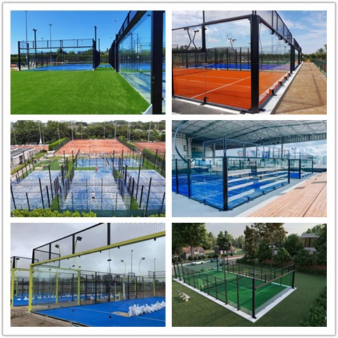 Padel Court Dimensions and Synthetic Turf System